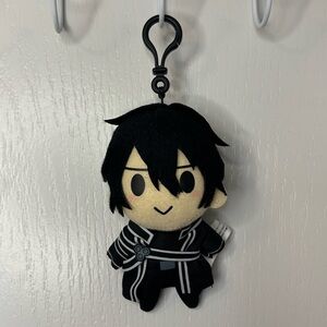 Sword Art Online Kirito Plush Key Chain